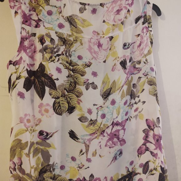 Worthington Flowered Tank Tunic - Picture 5 of 5